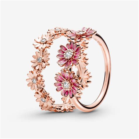 pandora rose gold ring|More.